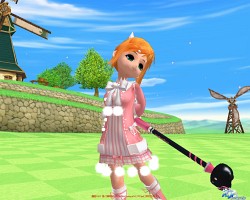 画像ギャラリー No.008のサムネイル画像 / 「パンヤ」に“ハローキティガチャ”登場。キティちゃんをあしらったクラブセットも