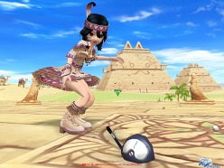 画像ギャラリー No.007のサムネイル画像 / 「スカッとゴルフ パンヤ」,ガチャッとポンタに「トライバル衣装セット」が登場