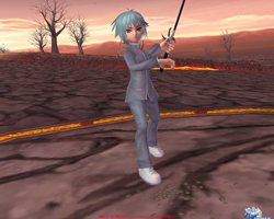 画像ギャラリー No.005のサムネイル画像 / 「パンヤ」セシリアとルーシアに「劇場版ネギま!」コラボ衣装登場&新コース「WizCity」は10月27日実装決定