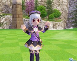 画像ギャラリー No.009のサムネイル画像 / 「パンヤ」セシリアとルーシアに「劇場版ネギま!」コラボ衣装登場&新コース「WizCity」は10月27日実装決定