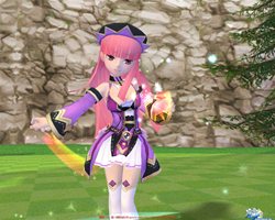 画像ギャラリー No.010のサムネイル画像 / 「パンヤ」セシリアとルーシアに「劇場版ネギま!」コラボ衣装登場&新コース「WizCity」は10月27日実装決定