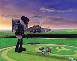 画像ギャラリー No.003のサムネイル画像 / 「スカッとゴルフ パンヤ」物語シリーズコラボで「ブラック羽川アズテック」追加