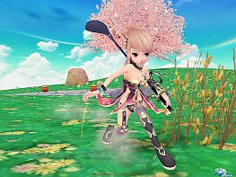 画像ギャラリー No.004のサムネイル画像 / 「スカッとゴルフ パンヤ」物語シリーズコラボで「ブラック羽川アズテック」追加