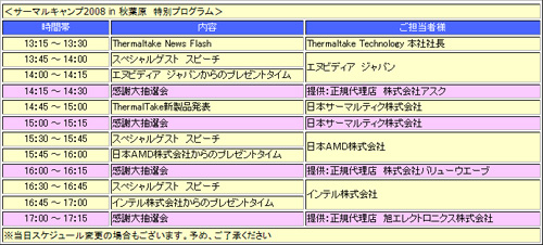 画像ギャラリー No.002のサムネイル画像 / Thermaltake,7月19日に秋葉原でユーザー向けイベントを開催