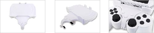 画像ギャラリー No.002のサムネイル画像 / PS3用コントローラとPSP goを一体化できるアダプタに白モデルが登場