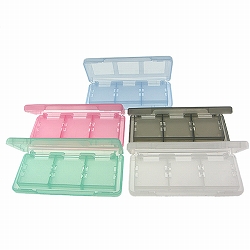 画像ギャラリー No.001のサムネイル画像 / 上海問屋,DSソフト収納用のプラスチックケースを発売。色違いで5モデル