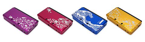 画像ギャラリー No.002のサムネイル画像 / 3DSに和の彩りを。「和彩美」ブランド新製品「鋼装飾カバー」本日発売