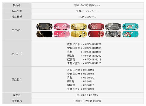 画像ギャラリー No.006のサムネイル画像 / 和彩美ブランドの3DS&PSP用和風装飾シートに新柄6種が登場