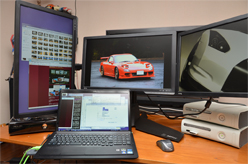 画像ギャラリー No.022のサムネイル画像 / XFXブランドの3画面ディスプレイスタンド「XFX Triple Display Monitor Stand」を組み立ててみた