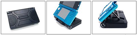 画像ギャラリー No.002のサムネイル画像 / リンクス,3DS用のスピーカー付きスタンドや新色のカバーを8月17日に発売