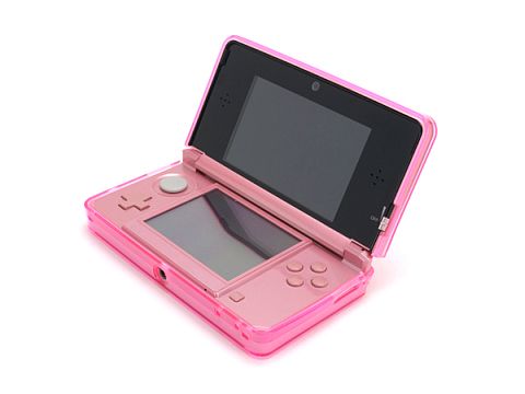 画像ギャラリー No.004のサムネイル画像 / ゲームテックの3DS用クリアタイプ保護カバーにピンクと赤が追加される