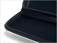 画像ギャラリー No.003のサムネイル画像 / ゲームテック,ソフトと本体が収納できるDS用ポーチに白色モデルを追加