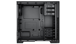 画像ギャラリー No.003のサムネイル画像 / Corsair製のゲーム向けミドルタワーPCケースが発売。広い内部空間が特徴