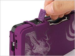 画像ギャラリー No.003のサムネイル画像 / ゲームテック,和風デザインの3DS用カバーにシリコン製ソフトタイプを追加