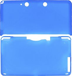 画像ギャラリー No.006のサムネイル画像 / 新色クリアコバルトブルーの3DS用保護ケース,ジャケットなどが5月3日発売