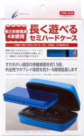 画像ギャラリー No.008のサムネイル画像 / 乾電池式の充電器を内蔵し,持ち運びながら充電できる3DS用ケースが登場