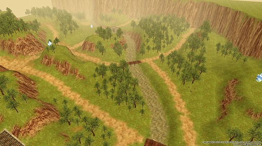 画像ギャラリー No.033のサムネイル画像 / 「ファンタジーアース ゼロ」,中華風防具や木々が広がる林道マップを実装