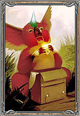 画像集#015のサムネイル/コアラじゃないよ! 「ラペルズ」に幸運をもたらす新クリーチャー「カーバンクル」が登場