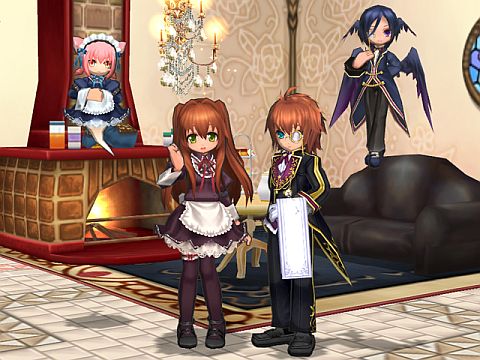 画像ギャラリー No.004のサムネイル画像 / 「エミル・クロニクル・オンライン」,執事やメイドをテーマにしたアイテムが登場