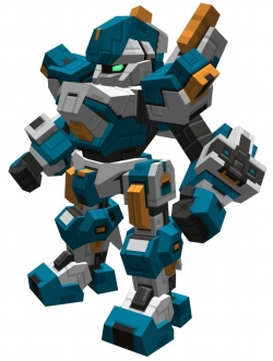 画像ギャラリー No.002のサムネイル画像 / 「C21」バランスのとれたベースタイプロボ「ジオグラシス」が登場