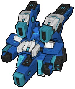 画像ギャラリー No.004のサムネイル画像 / 「C21」,高出力スラスターを4基搭載するトリッキーな新ロボ登場