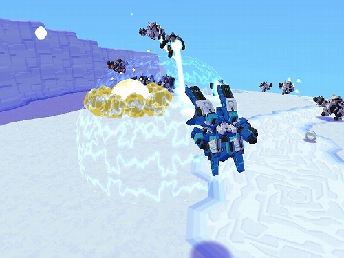 画像ギャラリー No.005のサムネイル画像 / 「C21」,高出力スラスターを4基搭載するトリッキーな新ロボ登場