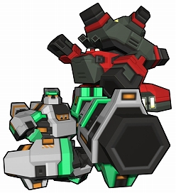 画像ギャラリー No.009のサムネイル画像 / 「C21」,高出力スラスターを4基搭載するトリッキーな新ロボ登場