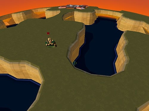 画像ギャラリー No.001のサムネイル画像 / 「鋼鉄戦記C21」,落下が危険なステージ「ランニング・ファイト」を24日実装