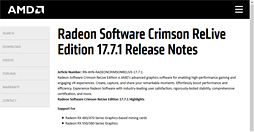  No.001Υͥ / Ŵ7פFFXIVפʤɤå夹н褷Radeon Software Crimson ReLive Edition 17.7.1