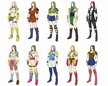 画像集#001のサムネイル/「北斗の拳ONLINE」,拳法も使える女性プレイヤーキャラクターを公開