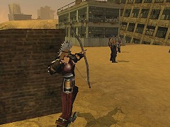 画像集#005のサムネイル/「北斗の拳ONLINE」第2次CBTで天候の変化を表現。新武器/装備も登場