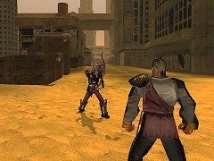 画像集#006のサムネイル/「北斗の拳ONLINE」第2次CBTで天候の変化を表現。新武器/装備も登場