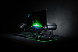 画像ギャラリー No.012のサムネイル画像 / Razer,PC用の2chスピーカー「Nommo」を国内発売。アナログ接続モデルとUSB&アナログ接続対応で光るモデルの2製品展開
