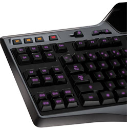 画像ギャラリー No.005のサムネイル画像 / ロジクール,5キー以上の同時押し対応を実現した多機能キーボード「G510」