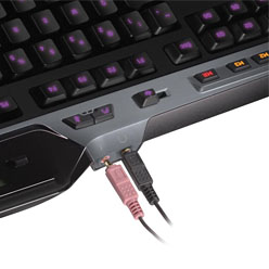 画像ギャラリー No.006のサムネイル画像 / ロジクール,5キー以上の同時押し対応を実現した多機能キーボード「G510」