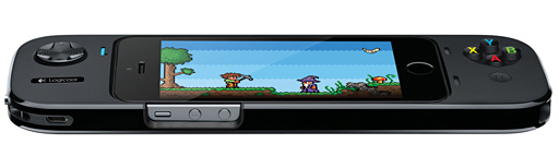 画像ギャラリー No.008のサムネイル画像 / iPhone 5s&5をはめ込んで使うロジクール製ゲームパッド「G550」,12月24日に9980円で国内発売決定