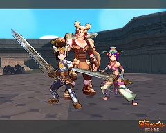 画像集#002のサムネイル/「飛天オンライン」,4種類の競技が行える新エリア「崑崙競技場」が6月5日実装