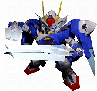 画像ギャラリー No.004のサムネイル画像 / 「SDガンダム CFO」ダブルオーなどがネットカフェ専用Webガシャポンへ