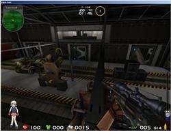 画像集#005のサムネイル/「ペーパーマン」アップデート,2種類の新武器と新マップ「宇宙船」が登場