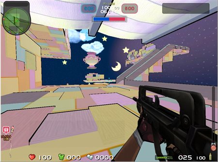 画像集#001のサムネイル/「ペーパーマン」カラフルなパステル調の新マップや制服衣装が登場