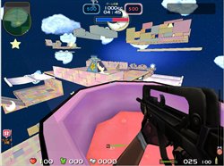 画像集#003のサムネイル/「ペーパーマン」カラフルなパステル調の新マップや制服衣装が登場