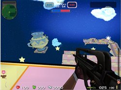 画像集#004のサムネイル/「ペーパーマン」カラフルなパステル調の新マップや制服衣装が登場