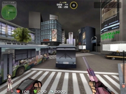 画像ギャラリー No.001のサムネイル画像 / 「ペーパーマン」に新マップ「渋谷」が登場。銀色の新武器も