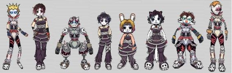 画像ギャラリー No.009のサムネイル画像 / 「ペーパーマン」,「メビウスオンライン」とコラボ。限定装備を手に入れよう