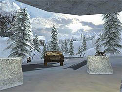 画像集#003のサムネイル/「WarRock」冬季マップ「Winter Forest」が期間限定で登場