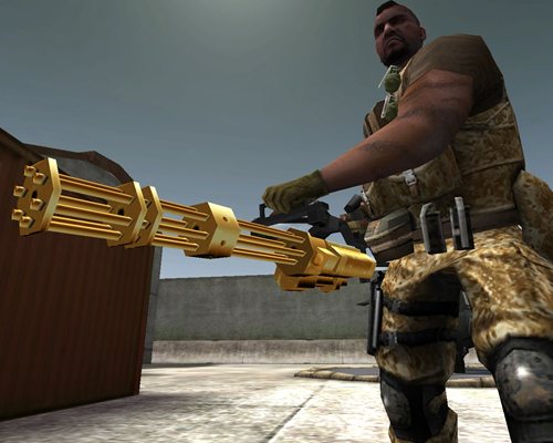 画像ギャラリー No.001のサムネイル画像 / 「WarRock」ゴールデンウィークにちなんで新作ゴールドカラー銃器が開放