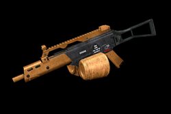 画像ギャラリー No.002のサムネイル画像 / 「WarRock」ゴールデンウィークにちなんで新作ゴールドカラー銃器が開放