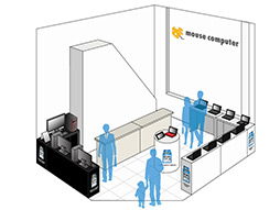 画像ギャラリー No.002のサムネイル画像 / JR博多駅前のマウスコンピューターダイレクトショップが移転。開店は6月2日