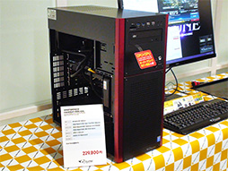 画像ギャラリー No.002のサムネイル画像 / G-Tune,ゲーマー向けPC計5製品を発表。GeForce 800M搭載ノートPCや1ボタンオーバークロック機能搭載デスクトップPCをラインナップ