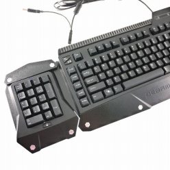 画像ギャラリー No.007のサムネイル画像 / Cherry黒軸採用で位置調整可能なキーパッド&テンキーユニットを搭載したキーボードが上海問屋で発売